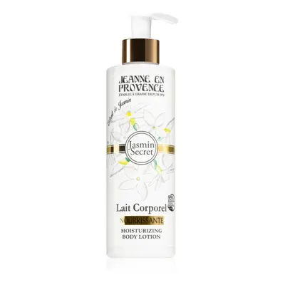 Jeanne en Provence Jasmin Secret testápoló tej bambuszvajjal 250 ml