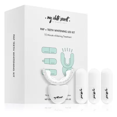 My White Secret Whitening LED Kit fogfehérítő szett