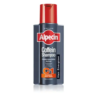 Alpecin Hair Energizer Coffein Shampoo C1 sampon férfiaknak koffein kivonattal hajnövesztést ser