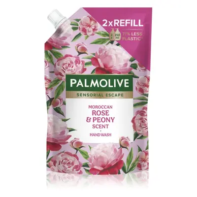 Palmolive Sensorial Escape Moroccan Rose & Peony folyékony szappan utántöltő 500 ml