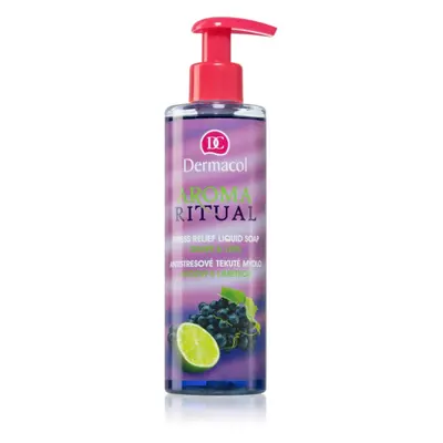 Dermacol Aroma Ritual Grape & Lime antistressz folyékony szappan 250 ml