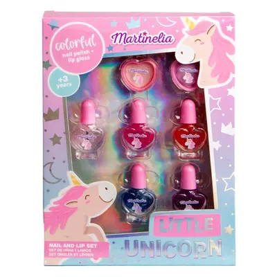 Martinelia Little Unicorn Nail & Lip Set ajándékszett gyermekeknek