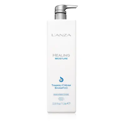 L'anza Healing Moisture Tamanu Cream hidratáló sampon mindennapi használatra 1000 ml