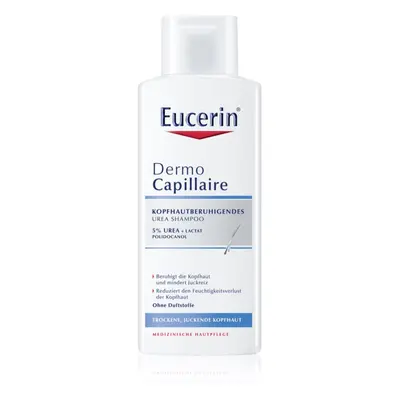 Eucerin DermoCapillaire sampon száraz, viszkető fejbőrre 250 ml