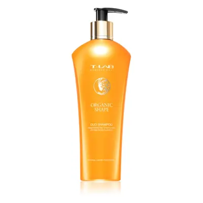 T-LAB Professional Organic Shape hidratáló sampon hullámos és göndör hajra 300 ml