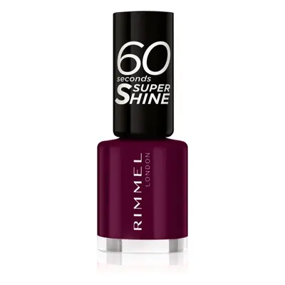 Rimmel 60 Seconds Super Shine körömlakk árnyalat 712 Berry Pop 8 ml