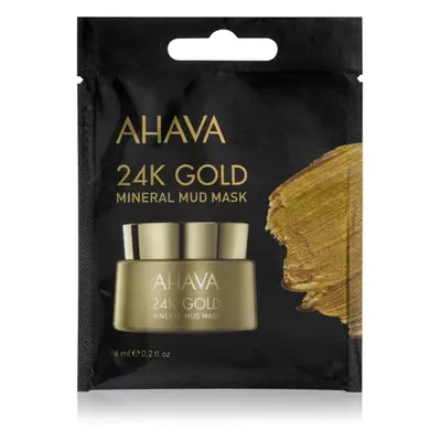 Ahava Mineral Mud 24K Gold ásványi iszap maszk 24 karátos arannyal 6 ml