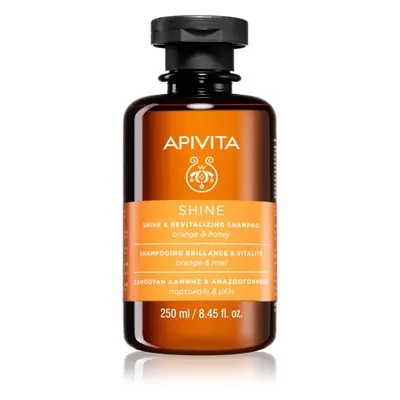 Apivita Shine and Revitalizing Shampoo revitalizáló sampon az erős és fénylő hajért 250 ml