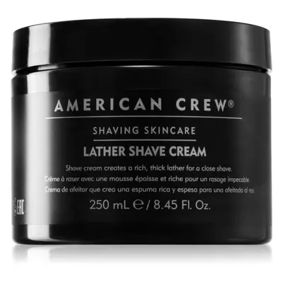 American Crew Shave & Beard Lather Shave Cream borotválkozási krém 250 ml