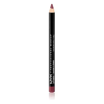 NYX Professional Makeup Slim Lip Pencil ajakceruza árnyalat 803 Burgundy 1 g