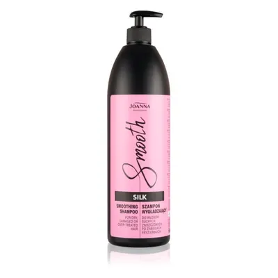 Joanna Professional Silk ápoló sampon száraz, sérült, vegyileg kezelt hajra 1000 ml