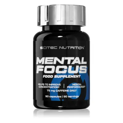 Scitec Nutrition Mental Focus a koncentráció és a szellemi teljesítmény támogatása 90 kapsz.