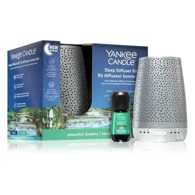 Yankee Candle Sleep Diffuser Kit Silver elektromos diffúzor + utántöltő 1 db