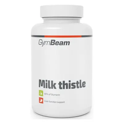 GymBeam Milk Thistle kapszula a májfunkció támogatására 120 kapsz.