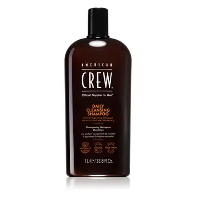 American Crew Daily Cleansing Shampoo tisztító sampon uraknak 1000 ml