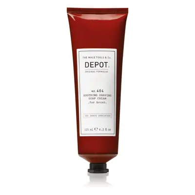 Depot No. 404 Soothing Shaving Soap Cream nyugtató krém borotválkozáshoz for brush 125 ml