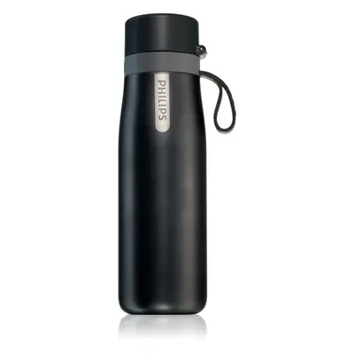 Philips AquaShield GoZero Daily szűrőpalack termo szín Black 550 ml