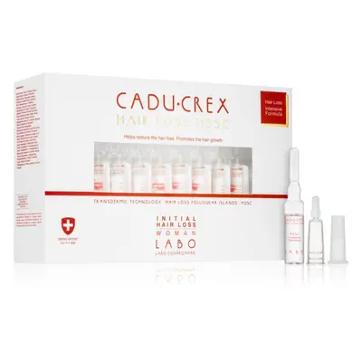 CADU-CREX Hair Loss HSSC Initial Hair Loss hajkúra nőknek kezdődő hajhullás ellen hölgyeknek 20x