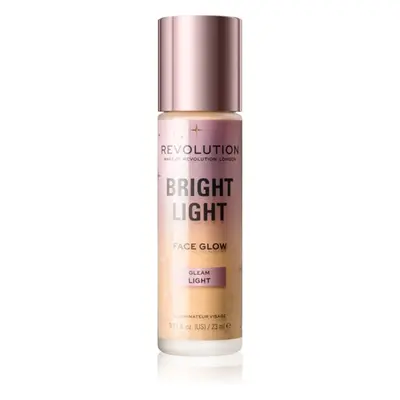 Makeup Revolution Bright Light világosító tonizáló fluid árnyalat Gleam Light 23 ml