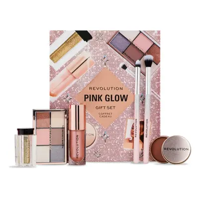 Makeup Revolution Xmass 2024 Pink Glow ajándékszett az arcra