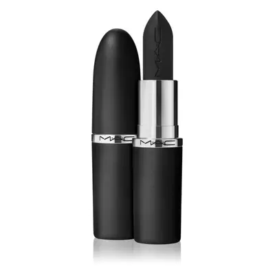 MAC Cosmetics MACximal Silky Matte Lipstick mattító rúzs árnyalat Caviar 3,5 g