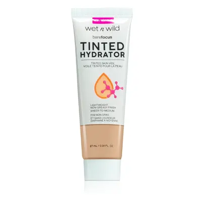 Wet n Wild Bare Focus Tinted Hydrator tonizáló fluid amely egységesíti a bőr tónusait árnyalat M