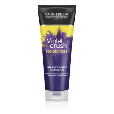 John Frieda Sheer Blonde Violet Crush lila sampon szőke hajra 250 ml