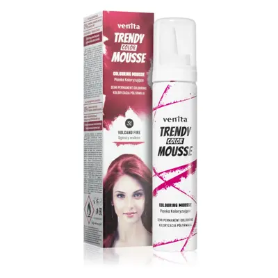 Venita Trendy Color Mousse színező hab ammónia nélkül árnyalat No. 31 - Volcano Fire 75 ml