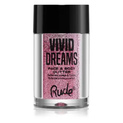 Rude Cosmetics Vivid Dreams Arc és test csillám árnyalat Daydream 2.7 g