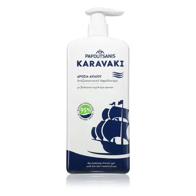 PAPOUTSANIS Karavaki Revitalizing Shower Gel tusfürdő gél 750 ml