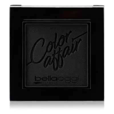 bellaoggi Color Affair Mat Eyeshadow matt szemhéjfestékek árnyalat Black Swan 2 g