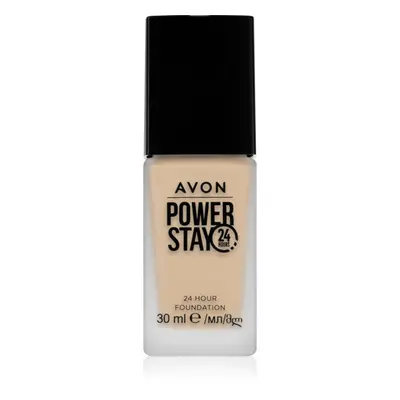 Avon Power Stay 24h tartós alapozó matt hatással árnyalat 125 G Warm Ivory 30 ml