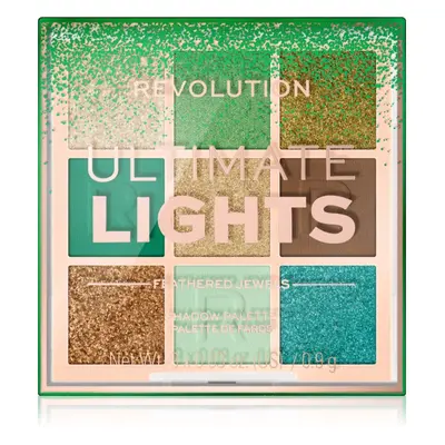 Makeup Revolution Ultimate Lights szemhéjfesték paletta árnyalat Jewels 8,1 g