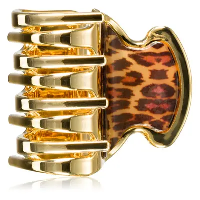 Janeke Hair-Clip Leopard fogas hajcsipesz 4,5x4 cm 1 db