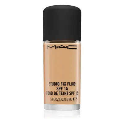 MAC Cosmetics Mini Studio Fix Fluid mattító make-up SPF 15 árnyalat NC35 15 ml