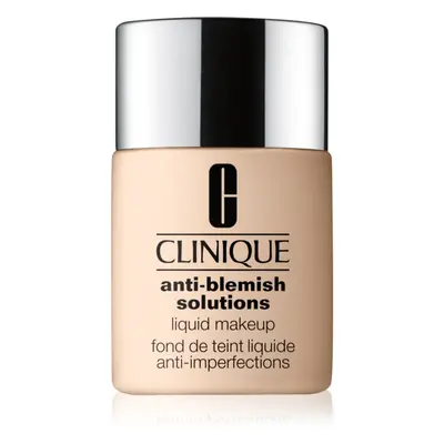 Clinique Anti-Blemish Solutions™ Liquid Makeup fedő hatású alapozó az aknéra hajlamos zsíros bőr