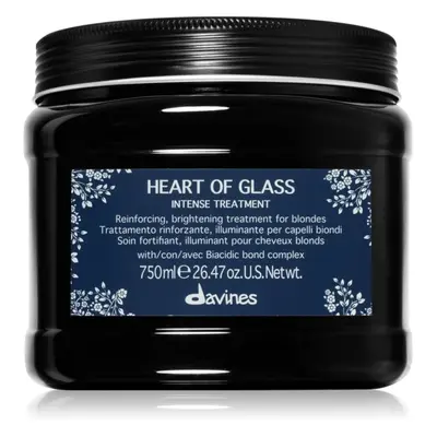 Davines Heart of Glass Intense Treatment intenzív kúra szőke hajra 750 ml