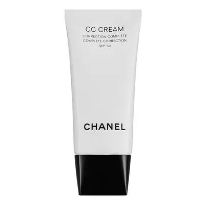 Chanel CC Cream korrekciós krém az arcbőr élénkítésére és a kontúrok kisimítására SPF 50 árnyala