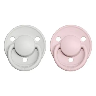 BIBS De Lux Natural Rubber Size 2: 6+ months cumi Haze / Blossom 2 db