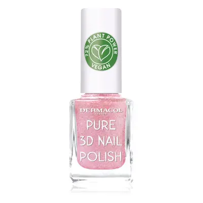 Dermacol Pure 3D körömlakk árnyalat 05 Rose Veil 11 ml