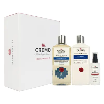 Cremo Essential Grooming Set ajándékszett haj és test uraknak