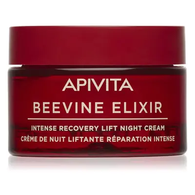 Apivita Beevine Elixir Night Cream feszesítő éjszakai krém revitalizáló hatású 50 ml