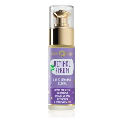 Purity Vision BIO Retinol Éjszakai szérum a bőr öregedése ellen 30 ml