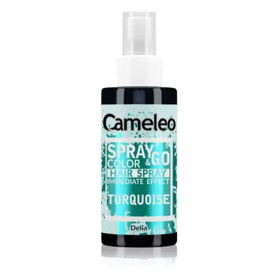 Delia Cosmetics Cameleo Spray & Go színező hajspray árnyalat Turquoise 150 ml