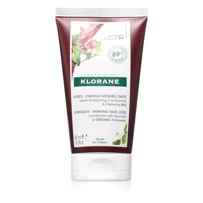 Klorane Quinine & Edelweiss Bio erősítő balzsam a gyenge, hullásra hajlamos hajra 50 ml