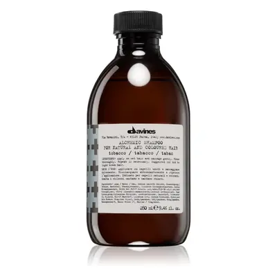 Davines Alchemic Shampoo Tobacco hidratáló sampon a hajszín élénkítéséért 280 ml