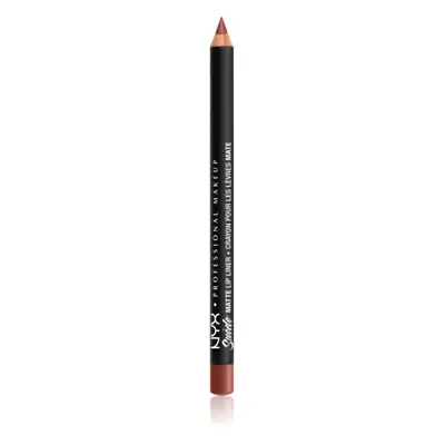 NYX Professional Makeup Suede Matte Lip Liner Matt ajakceruza árnyalat 34 Alabama 1 g