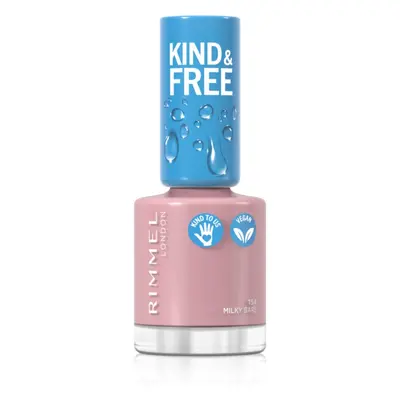 Rimmel Kind & Free körömlakk árnyalat 154 Milky Bare 8 ml