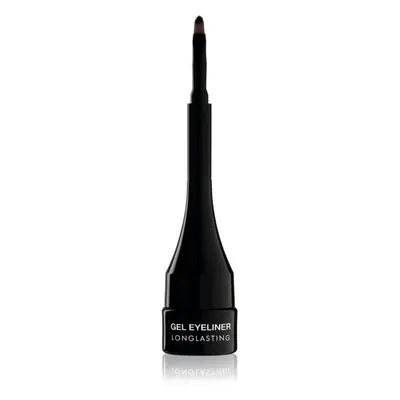 Pierre René Eyes Eyeliner tartós zselés szemhéjtus vízálló árnyalat 01 Carbon Black 2,5 ml