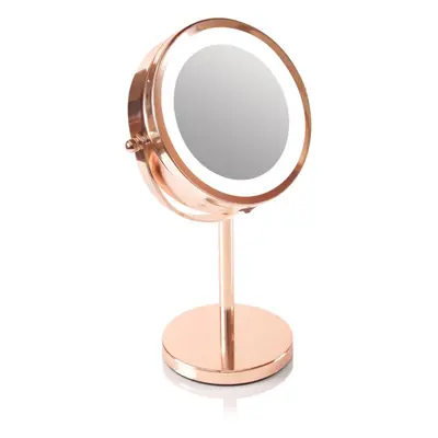 RIO Rose gold mirror kozmetikai tükör beépített LED világítással 1 db